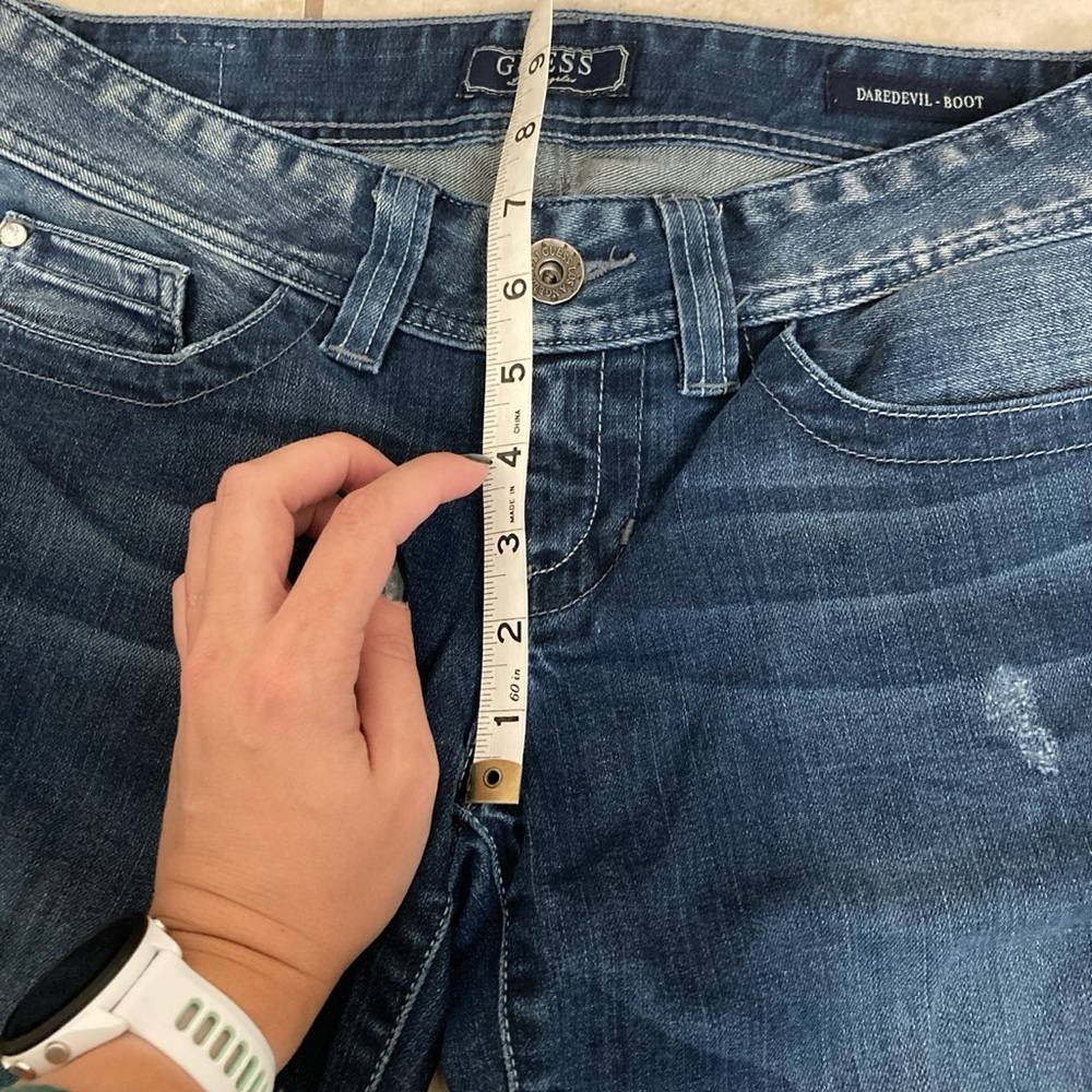 Guess Low Rise Daredevil Boot Jeans - Picture 7 of 8